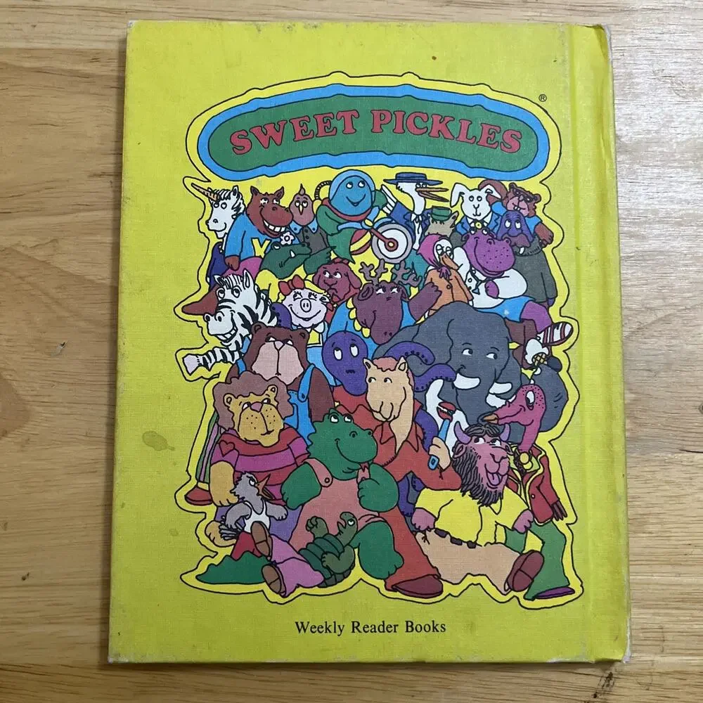 Sweet Pickles Elephant Eats the Profits Jacquelyn Reinach Hardcover Vintage 1977